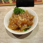 再来軒 - 私の大のお気に入り『クラゲの酢の物』です(o^^o)
