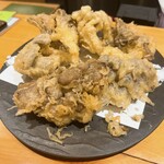 魚子 - 舞茸と平茸天ぷら
