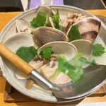 魚子 - 地はまぐり酒蒸し