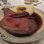 ロウリーズ・ザ・プライムリブ 東京 - 隣の席は、プライムリブディナー  ロウリー・カット 6300円