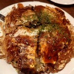 広島焼HIDE坊 - 野菜＆肉Wお好み焼き