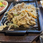 煮穴子と白ぎも - 