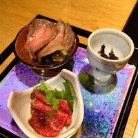 すき焼き 牛しゃぶ 松重 - 