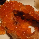 個室居酒屋 にっぽん市 - お目当ては、「時鮭のムニエル　イクラソースかけ(780円)」