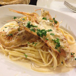 ラ・ピッコラ・ターヴォラ - 手長エビのレモンクリームリングイネ（1800）