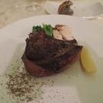 リストランテ　アニモフェリーチェ - 島根県産イノシシの炭火焼