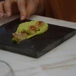 クイントカント - オレンジピールは軽くフライ（香りを強調）