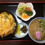 Soba Kou - カツ丼御膳￥890