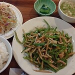 中国料理 喜祥 - 青椒肉絲