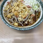 立喰そば かしやま - 冷やしたぬきそば420円