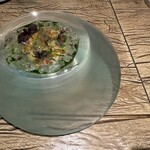 レヴォ - 鱧のジュレ　ウニ　ジャガイモ