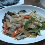 味の蔵どんつく - 牛ホルモン炒め