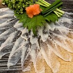 酔心 - 国産 穴子薄造り