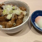 旬鮮寿し 夢華 - 「温玉肉めし(400円)」