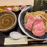 旬鮮寿し 夢華 - 「魚介濃厚つけ麺(900円)」