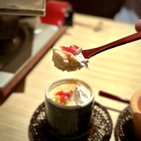 美食 個室・炭火焼・ワイン 縁 新宿店 - 獺祭ティラミス・リフト