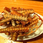 鰻 むさし乃 - 骨揚げ