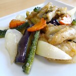 中華ダイニング SCENT - 穴子の山椒香り炒め