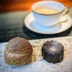 蒼 - カスタードも出来た手て、シューも焼きたてのシュークリーム、この日はしっかりいただけました。ぉいしかったぁ♡