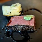 蒼 - 上田畜産 41ヶ月雌牛 但馬玄　上賀茂の賀茂茄子。お腹いっぱいでもこれだけは飲めるように食べてしまう、唯一好きな牛肉。今回も最高過ぎ～( ；∀；)♡