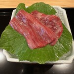 にくの匠 三芳 - サーロインのお造り