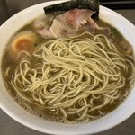 伊吹いりこセンター - やっと念願の細麺で食べることができました。