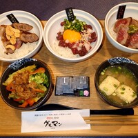 馬刺しと焼き鳥 グルマン三年坂 - 熊本ミニごはん３点ランチ