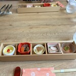 つるよし料理店 - 前菜5種