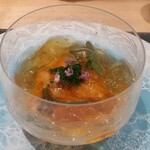 銀座 大石 - うに、カリフラワーのムース