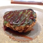 銀座 大石 - シュークリーム、八女茶