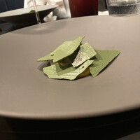 Opuses - デザートも美味しかったです❣️この抹茶の薄いチョコの下は冷え冷えのマンゴーのアイスでした