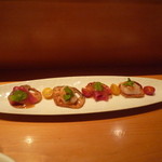 NOBU TOKYO - レンコンのピンチョス