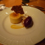 NOBU TOKYO - デザートのチーズケーキとシャーベット