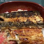 うなぎ屋 廣川 - 裏側　焼き具合