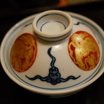 赤坂 きた福 - 先付 白魚とアサリの蒸し寿司 2014.3.2x