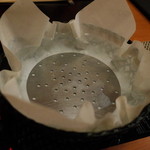 赤坂 きた福 - 【蟹の準備】紙鍋 2014.3.2x