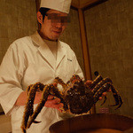 赤坂 きた福 - 主役タラバガニ2.5kgが登場 2014.3.2x