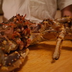 赤坂 きた福 - 主役タラバガニ2.5kgが登場 2014.3.2x