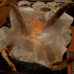 赤坂 きた福 - 残りは茹でガニ（レア→ミディアム）2014.3.2x