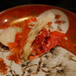 赤坂 きた福 - 脱皮のために準備された柔らかい甲羅 2014.3.2x