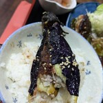 ナカガワ☆スエ食堂 - ジューシーななすとの相性抜群！