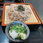 信玄 - 大根おろし、わさび、ネギの薬味