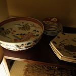 赤坂 きた福 - 用意されている器も素敵ですね 2014.3.2x