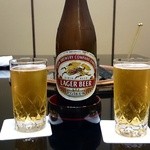 和田金 - キリン ラガービール 中瓶(750円)