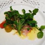 エルミタージュ ドゥ タムラ - 石鯛のカルパッチョ