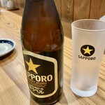 しんのすけ - サッポロ黒ラベル(中びん)