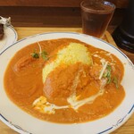 インドカレー茶屋 にきる - にきるランチ（コフタカレー・チキンカレー）