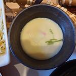 とんかつ 千寿 - 茶碗蒸し