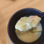 とんかつ 千寿 - ダシが美味しい、お寿司やさん並の茶碗蒸し、お見事