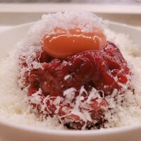 西院焼肉KINOE - 雪チーズユッケ丼